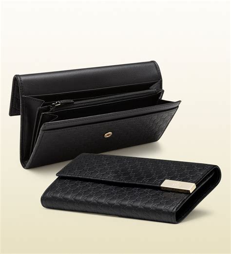 gucci leather continental wallet|gucci continental wallets for women.